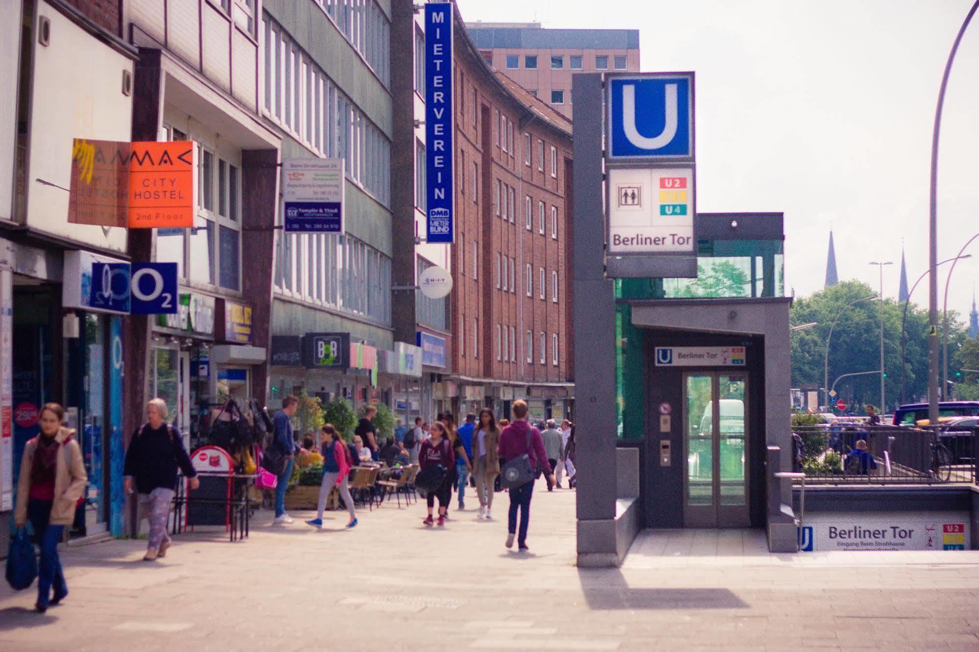 Mac City Hostel Hamburg Zewnętrze zdjęcie